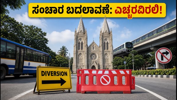 Shivajinagar St. Mary's Basilica Feast 2026: Traffic Diversions and Parking Guide for Commuters