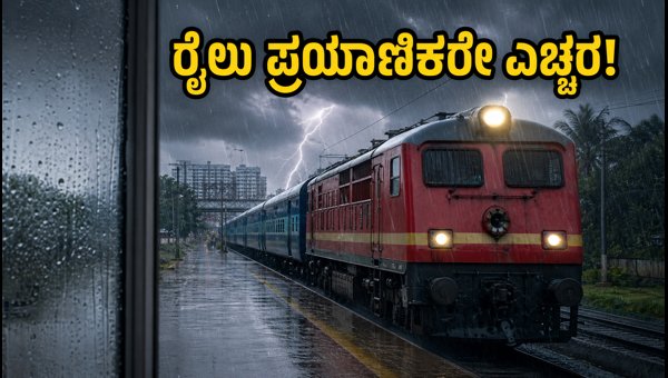 Bengaluru Rain Alert: Train Delays Expected Today, Travel Tips for KSR, Yesvantpur & SMVT Stations 2026 Bengaluru Rain Alert: Train Delays Expected Today, Travel Tips for KSR, Yesvantpur & SMVT Stations 2026