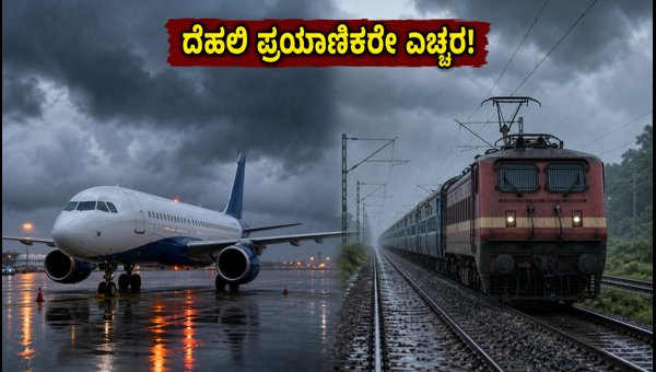 Delhi-NCR Weather Alert: Flight and Train Disruptions Expected Today - September 2026