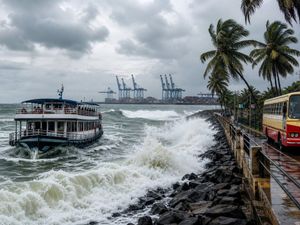 കൊച്ചിയിൽ കടൽക്ഷോഭ മുന്നറിയിപ്പ്: കെഎസ്ആർടിസി ക്രൂയിസ് യാത്രകൾക്ക് മാറ്റം വരാം, അറിയേണ്ടതെല്ലാം