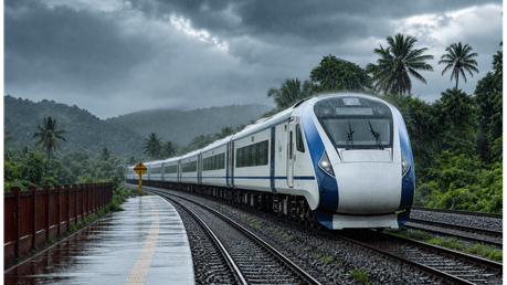 കൊങ്കൺ പാതയിൽ ട്രെയിൻ യാത്ര ഇനി സാവധാനം; മൺസൂൺ ടൈംടേബിൾ നിലവിൽ വന്നു, യാത്രക്കാർ ശ്രദ്ധിക്കുക