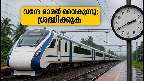 വന്ദേ ഭാരത് യാത്രക്കാർക്ക് തിരിച്ചടി; ബെംഗളൂരു-എറണാകുളം ട്രെയിൻ വൈകുന്നു, പുതിയ സമയം അറിയാം