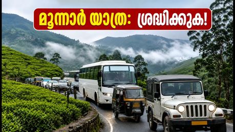 ഓണം അവധിക്ക് മൂന്നാറിലേക്ക് യാത്രയുണ്ടോ? ഗതാഗതക്കുരുക്കിൽ പെടാതിരിക്കാൻ ഈ കാര്യങ്ങൾ അറിയാം