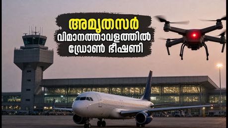 അമൃതസർ വിമാനത്താവളത്തിൽ ഡ്രോൺ ഭീഷണി; വിമാനങ്ങൾ വഴിതിരിച്ചുവിട്ടു, യാത്രക്കാർ ഇന്ന് ശ്രദ്ധിക്കേണ്ട കാര്യങ്ങൾ