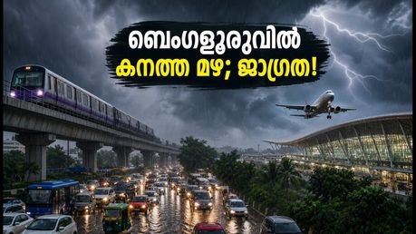 ബെംഗളൂരുവിൽ ഇന്ന് കനത്ത മഴയ്ക്ക് സാധ്യത; യാത്രക്കാർ കുടുങ്ങുമോ? അറിയേണ്ട സുരക്ഷാ നിർദേശങ്ങൾ