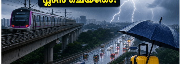 ബംഗളൂരുവിൽ വാരാന്ത്യ യാത്ര പ്ലാൻ ചെയ്തോ? കനത്ത മഴയും ഗതാഗത തടസ്സങ്ങളും വരാനിരിക്കുന്നു, ഈ കാര്യങ്ങൾ അറിഞ്ഞിരിക്കൂ!