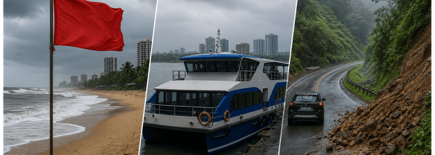 കൊച്ചിയിൽ കനത്ത മഴ; യെല്ലോ അലർട്ട്, ബീച്ചുകളിലും മലയോരത്തും യാത്രയ്ക്ക് കർശന നിയന്ത്രണം
