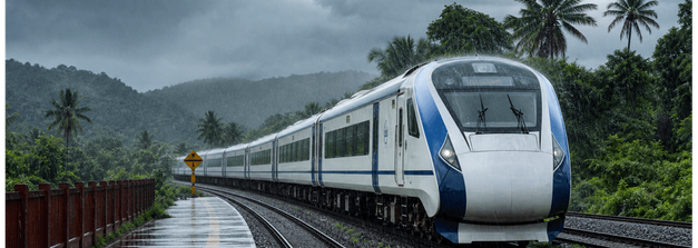 കൊങ്കൺ പാതയിൽ ട്രെയിൻ യാത്ര ഇനി സാവധാനം; മൺസൂൺ ടൈംടേബിൾ നിലവിൽ വന്നു, യാത്രക്കാർ ശ്രദ്ധിക്കുക
