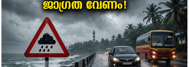 തിരുവനന്തപുരത്ത് മഴ മുന്നറിയിപ്പ്; പൊന്മുടിയിലും കോവളത്തും പോകാൻ പ്ലാനുണ്ടോ? എങ്കിൽ ഇതൊന്ന് ശ്രദ്ധിക്കൂ!