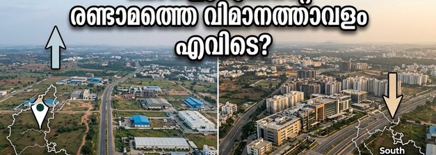 ബംഗളൂരുവിന്റെ രണ്ടാമത്തെ വിമാനത്താവളം എവിടെ വരും? തുമകൂരുവോ അതോ തെക്കൻ മേഖലയോ? നിർണ്ണായക തീരുമാനം ഉടൻ