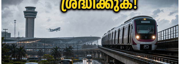 ബെംഗളൂരുവിൽ ഇന്ന് മഴയും ട്രാഫിക് കുരുക്കും; യാത്രക്കാർ ശ്രദ്ധിക്കേണ്ട പ്രധാന വഴികൾ ഇവയാണ്