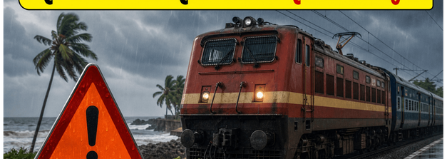 അതിശക്തമായ മഴ; കണ്ണൂർ-ബംഗളൂരു റൂട്ടിൽ ട്രെയിൻ യാത്രക്കാർ ശ്രദ്ധിക്കുക, സമയക്രമത്തിൽ വൻ മാറ്റം!