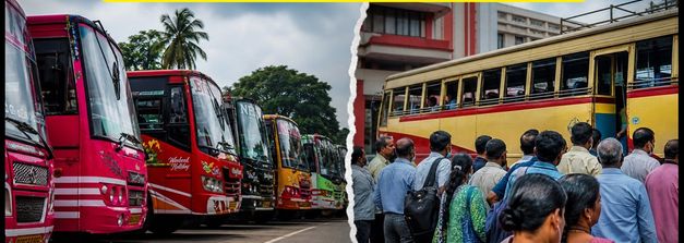 തിരുവനന്തപുരത്ത് സ്വകാര്യ ബസ് സമരം; യാത്രക്കാർക്ക് ദുരിതകാലമോ? അറിയേണ്ട കാര്യങ്ങൾ