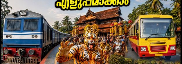 തൃശൂർ പുലിക്കളി കാണാൻ കൊച്ചിയിൽ നിന്ന് പോകണോ? യാത്രയും കാഴ്ചകളും എളുപ്പമാക്കാൻ ഇതാ ഒരു കംപ്ലീറ്റ് ഗൈഡ്