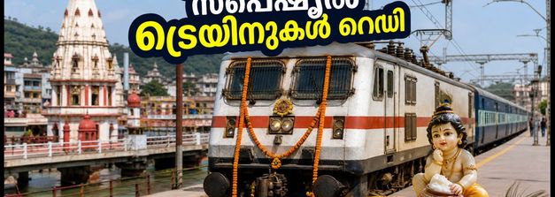 ജന്മാഷ്ടമി യാത്ര: വടക്കൻ റെയിൽവേയുടെ സ്പെഷ്യൽ ട്രെയിനുകൾ പ്രഖ്യാപിച്ചു; സമയക്രമവും റൂട്ടുകളും അറിയാം