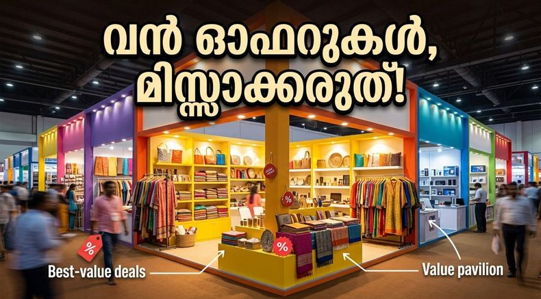 ബംഗളൂരുവിൽ ഇന്ത്യ ഇന്റർനാഷണൽ മെഗാ ട്രേഡ് ഫെയർ തുടങ്ങി; വൻ ഓഫറുകളുമായി സ്റ്റാളുകൾ സജീവം