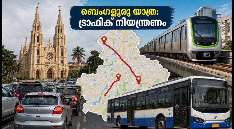 സെപ്റ്റംബർ 8-ന് ബെംഗളൂരു യാത്രയാണോ? ശിവാജിനഗറിൽ ഗതാഗത നിയന്ത്രണം, അറിയേണ്ടതെല്ലാം ഇവിടെ