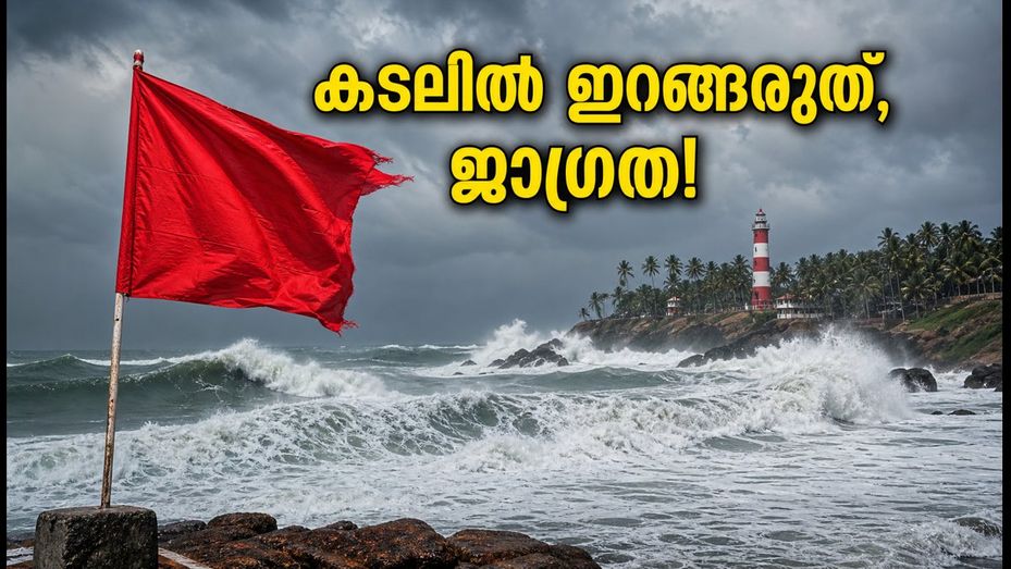 തിരുവനന്തപുരം ബീച്ചുകളിൽ പോകാൻ പ്ലാനുണ്ടോ? ഇന്ന് കടലിൽ ഇറങ്ങരുത്, അതീവ ജാഗ്രതാ നിർദ്ദേശം!