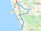 മെട്രോ നഗരത്തില്‍ നിന്നും  കാല്‍പ്പന്തുകളിയുടെ നാട്ടിലേക്ക്...!!