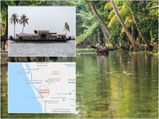 കെട്ടുവഞ്ചികൾ പിറവിയെടുക്കുന്ന  ആലുംകടവ്
