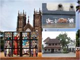 അയ്യപ്പൻമാർ  മാലയൂരുന്ന പള്ളി മുതൽ ഹനുമാന്റെ രൂപം കൊത്തിയ പള്ളിവരെ..അതിശയിപ്പിക്കുന്ന ആലപ്പുഴ