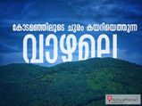 ചുരംകയറിയെത്തുന്ന വാഴമലയുടെ വിശേഷങ്ങൾ 