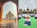 അന്താരാഷ്ട്ര യോഗാ ദിനം: താജ്മഹല്‍ ഉള്‍പ്പെടെയുള്ള ചരിത്രസ്മാരകങ്ങളില്‍ ഇന്ന് പ്രവേശനം സൗജന്യം 