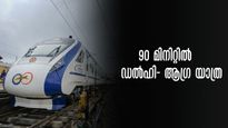 ഡൽഹി- ആഗ്ര യാത്രയ്ക്ക് വെറും 90 മിനിറ്റ്, രാജ്യത്തെ ഏറ്റവും വേഗമേറിയ ട്രെയിന്‍ ഇതാ വരുന്നു