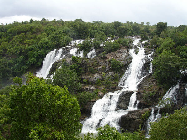 ശിവാന സമുദ്ര, വെള്ളച്ചാട്ടം