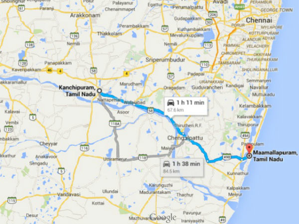 രണ്ടാം ദിവസം: മഹാബലിപുരത്തേക്ക്