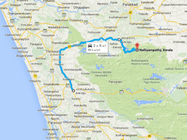 നെല്ലിയാമ്പതിയിലേക്ക്