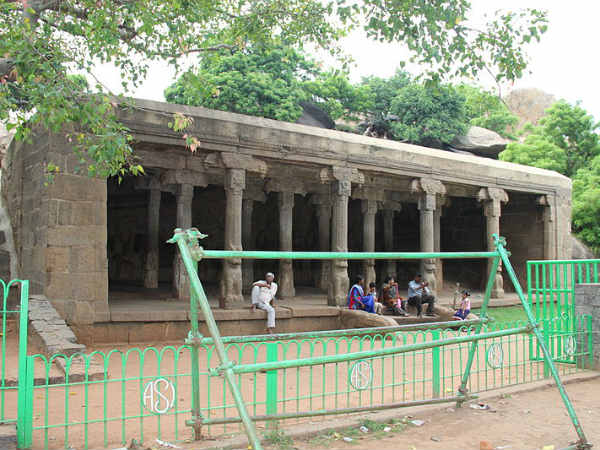 10. കൃഷ്ണാ ഗുഹാ ക്ഷേ‌ത്രം, തമിഴ്നാട്