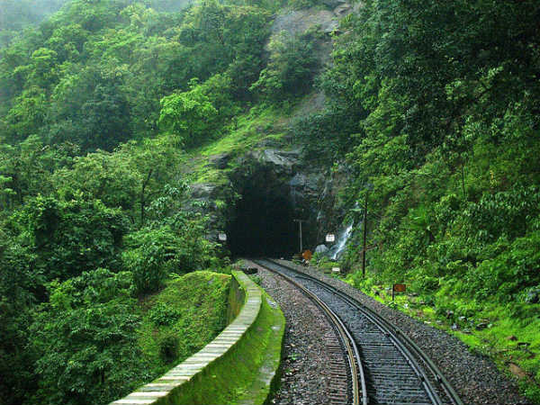 റെയിൽവെ ട്രാക്കിലൂടെ