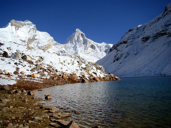 02. കേദാർ താൽ തടാകം (5000 മീറ്റർ)