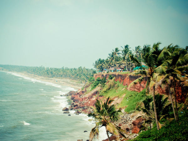 Varkala beach is one of the beautiful beach in India