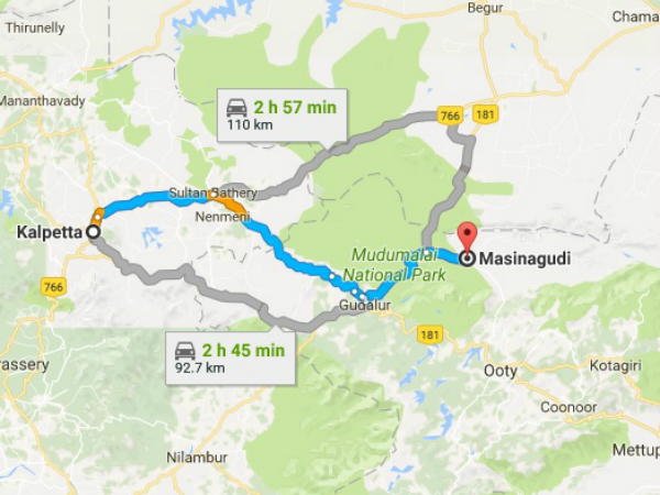 വയനാട് വഴി