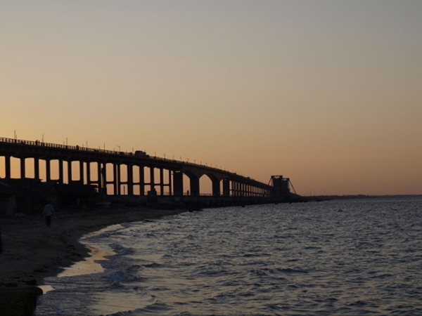 രാജ്യത്തെ ഏറ്റവും നീളമുള്ള കടല്‍പ്പാലം