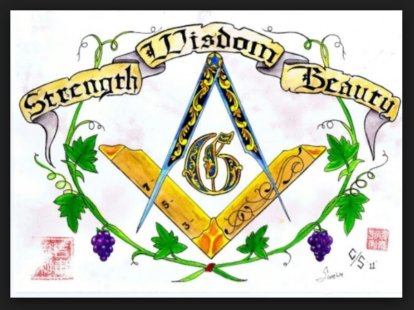 പ്രൊട്ടാക്ടറും ഡിവൈഡറുമുള്ള കെട്ടിടം