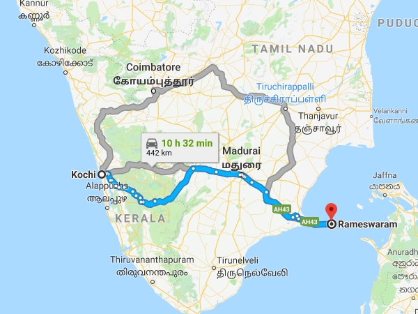 കേരളത്തില്‍ നിന്നും