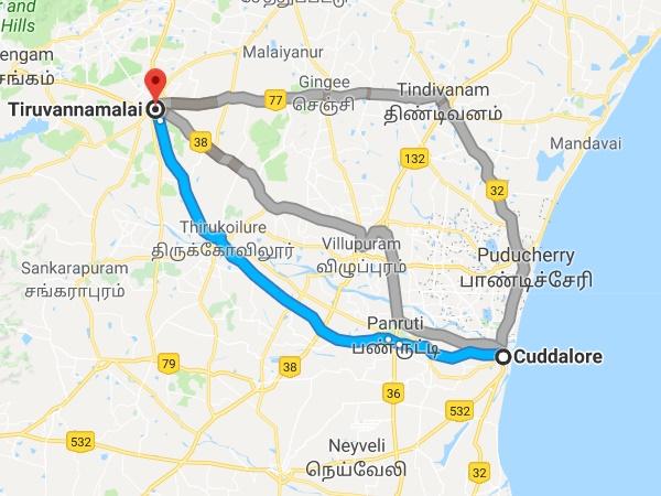 കടലൂര്‍-തിരുവണ്ണാമലൈ