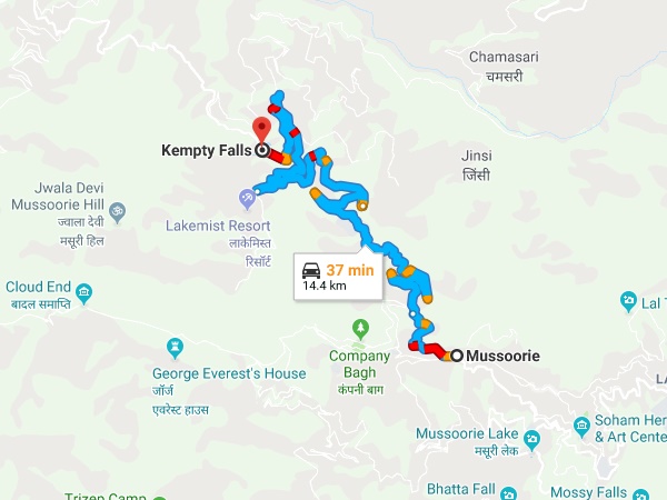 എവിടെയാണ് കെംപ്റ്റി വെള്ളച്ചാട്ടം