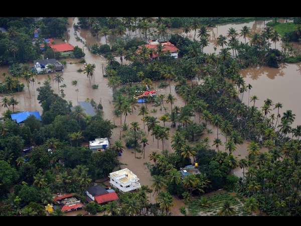 കേരളത്തിലെ വെള്ളപ്പൊക്ക ദുരന്തം ചെങ്ങന്നൂരിൽ