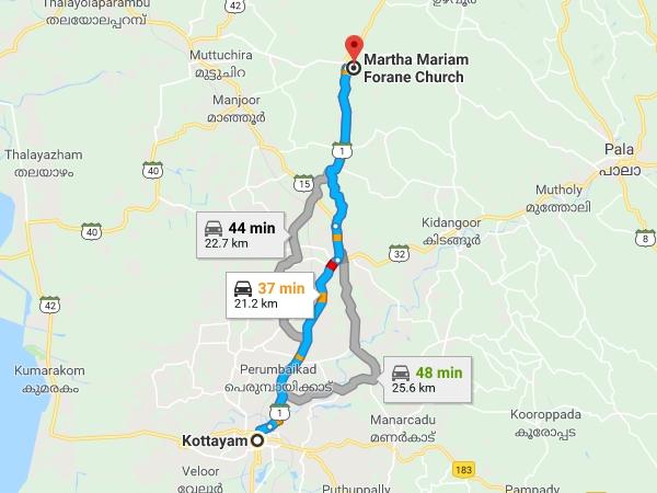 എത്തിച്ചേരാന്‍ 