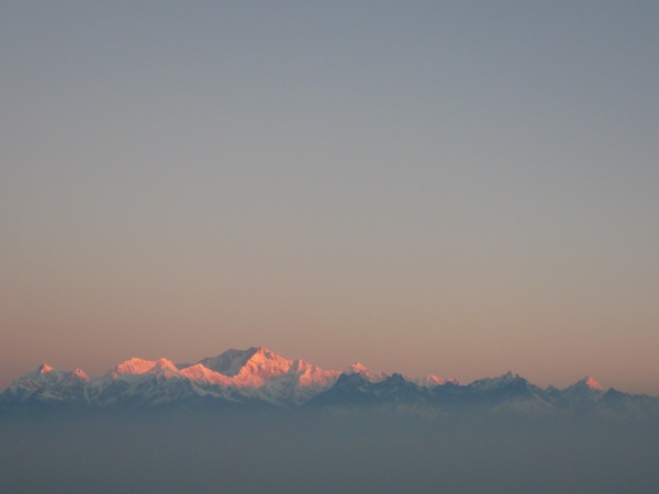 കാഞ്ചൻജംഗയുടെ ദൃശ്യം