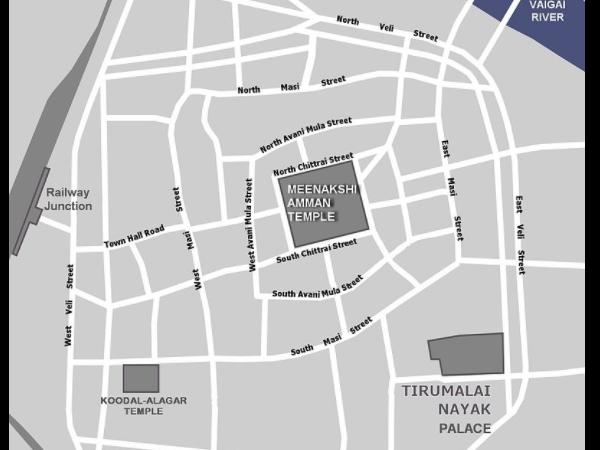 ക്ഷേത്രത്തിനു ചുറ്റുമായി നിർമ്മിക്കപ്പെട്ട നഗരം