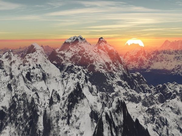 ഏറ്റവും ചെറുപ്പമായ മലനിരകൾ