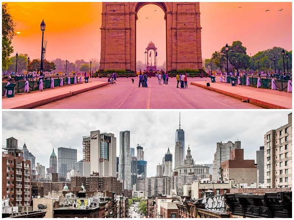 ഡല്‍ഹി- ഇന്ത്യ, അമേരിക്ക