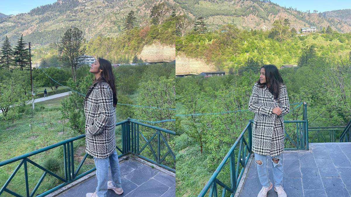 Actress Anikha Surendran On a Vacation Spree In Manali,