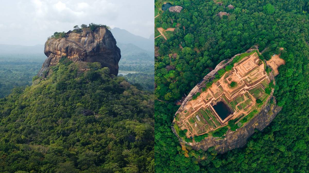Sigiriya Rock Fortress In Sri Lanka