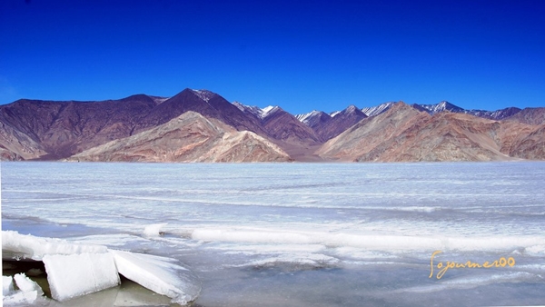 Pangong Frozen Lake Marathon 2024